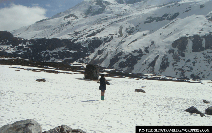 Marvel at the sight of the amazing snow covered peaks in Zero Point