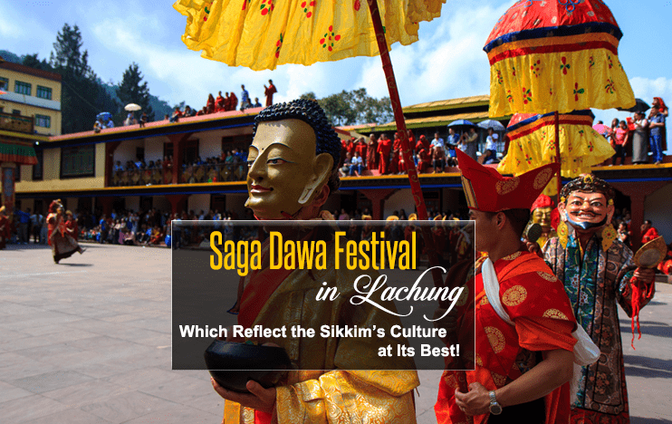 Saga Dawa Festival in Lachung Which Reflect the Sikkims Rich Culture
